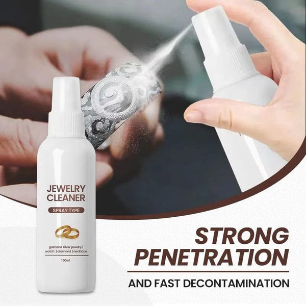 100ml Jewellery Cleaner Diamond Silver Gold Jewelry Cleaning Spray Multifunction Cleaner Non-toxic