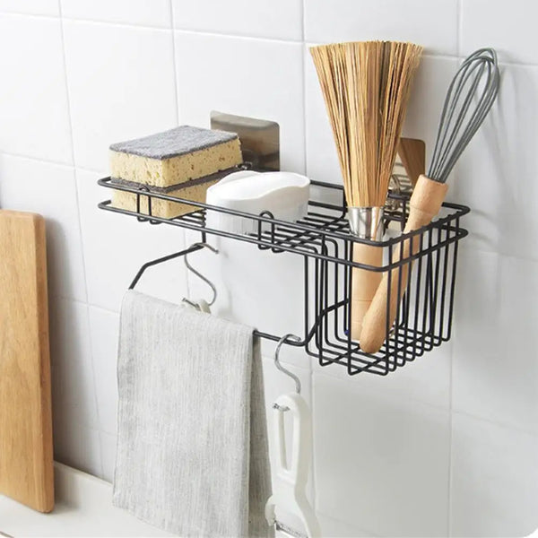 Wall-Mounted Shower Caddy