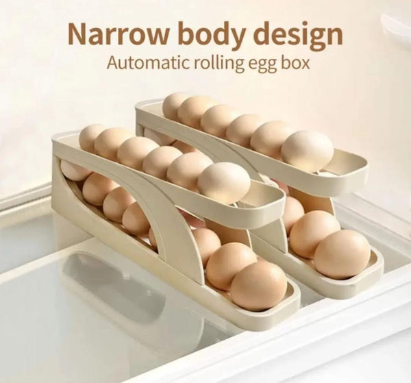 Slide-type Egg Box Double-layer Automatic Egg Roller