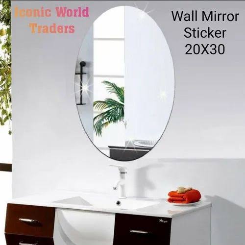 Round Mirror Sticker